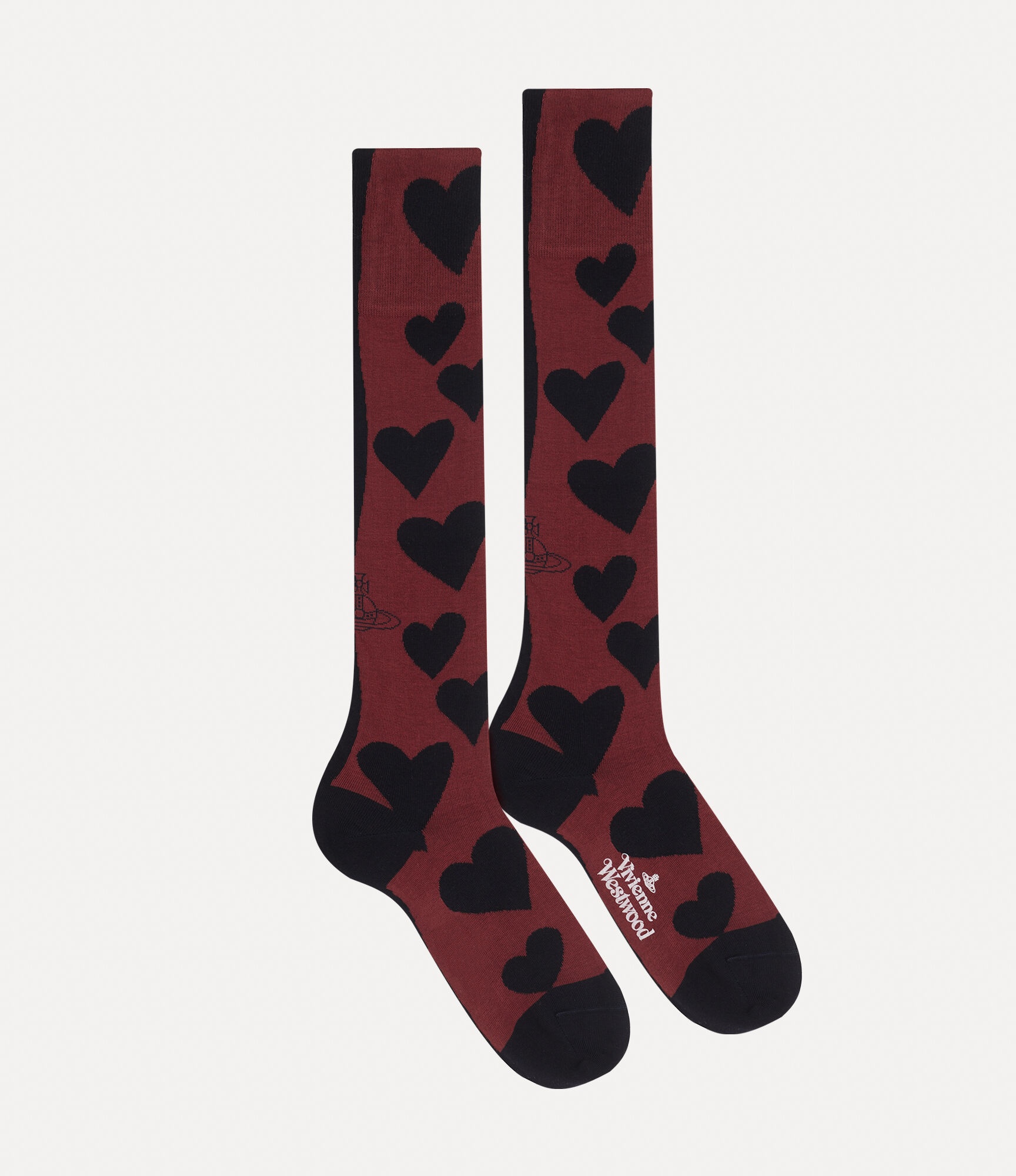 HEARTS DOLL KNEE HIGH SOCKS - 2