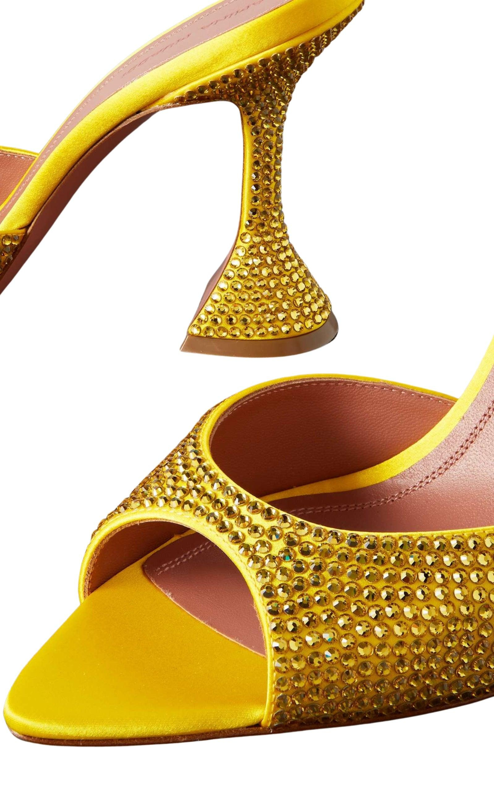 Crystal-Embellished Caroline Mules - 6