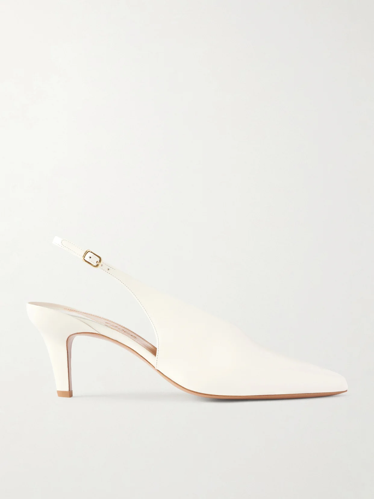 Suzie Leather Slingback Pumps - 1