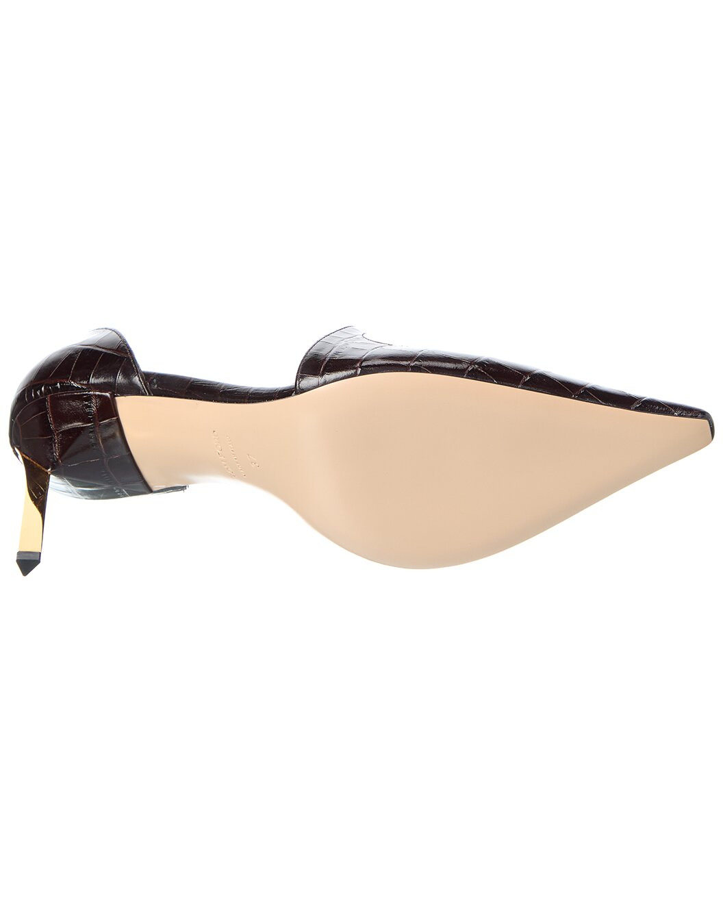 Tom Ford Newtown Croc-Embossed Leather Pump - 4