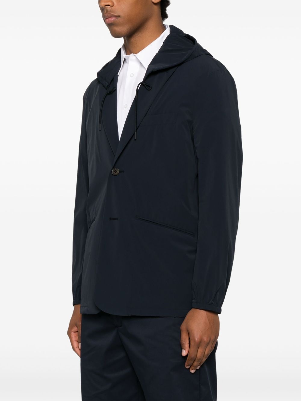 hooded blazer - 3