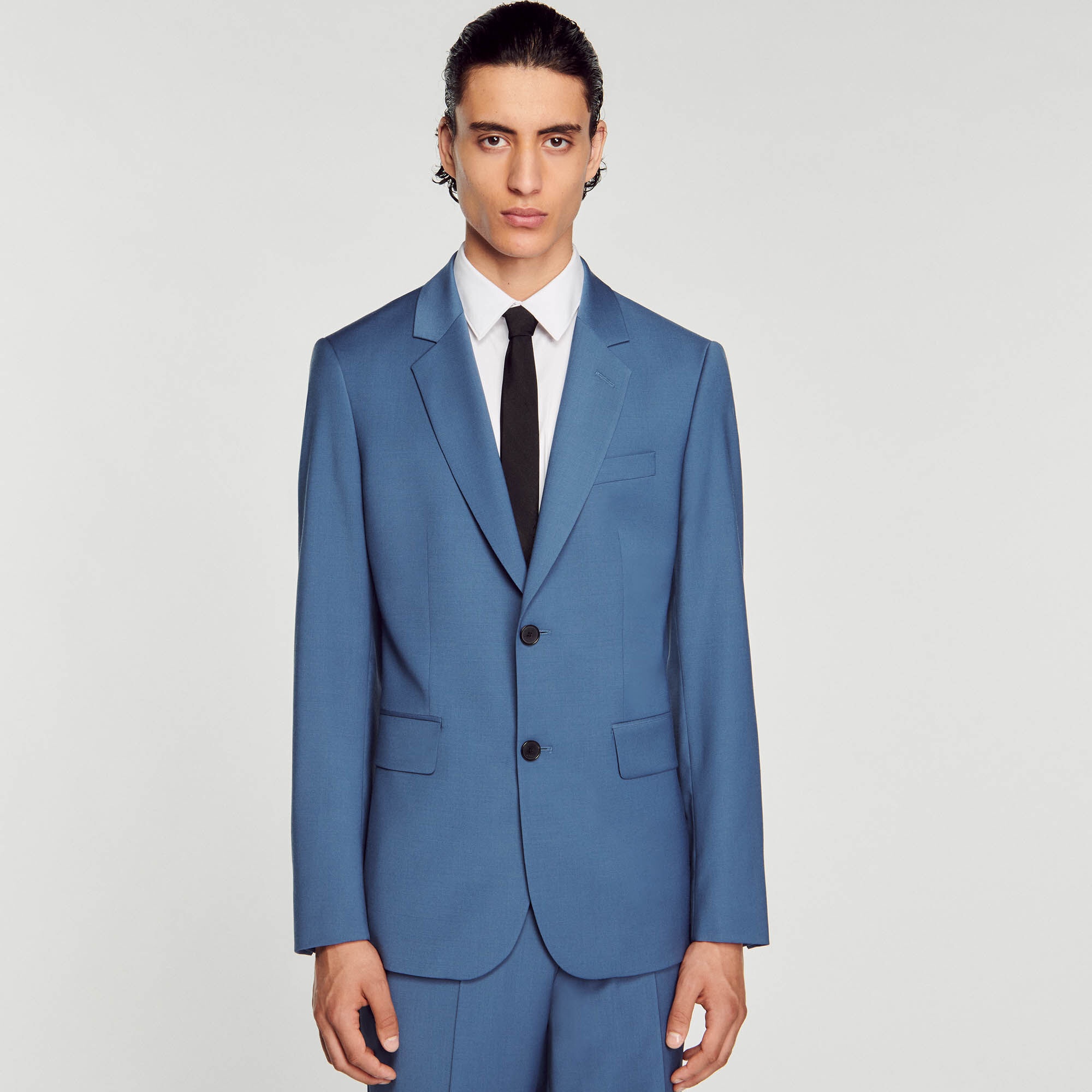 WOOL SUIT JACKET - 5