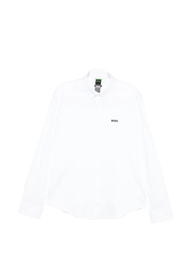 Boss Logo-embroidered Shirt 1