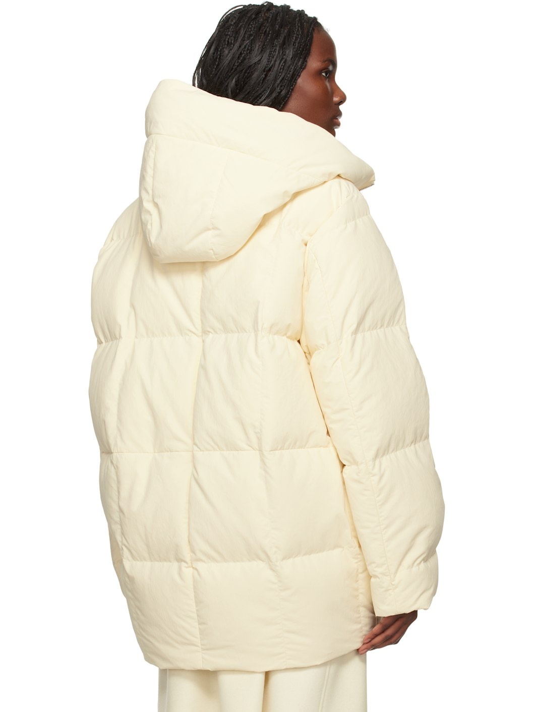 Off-White Quilted Down Jacket - 3