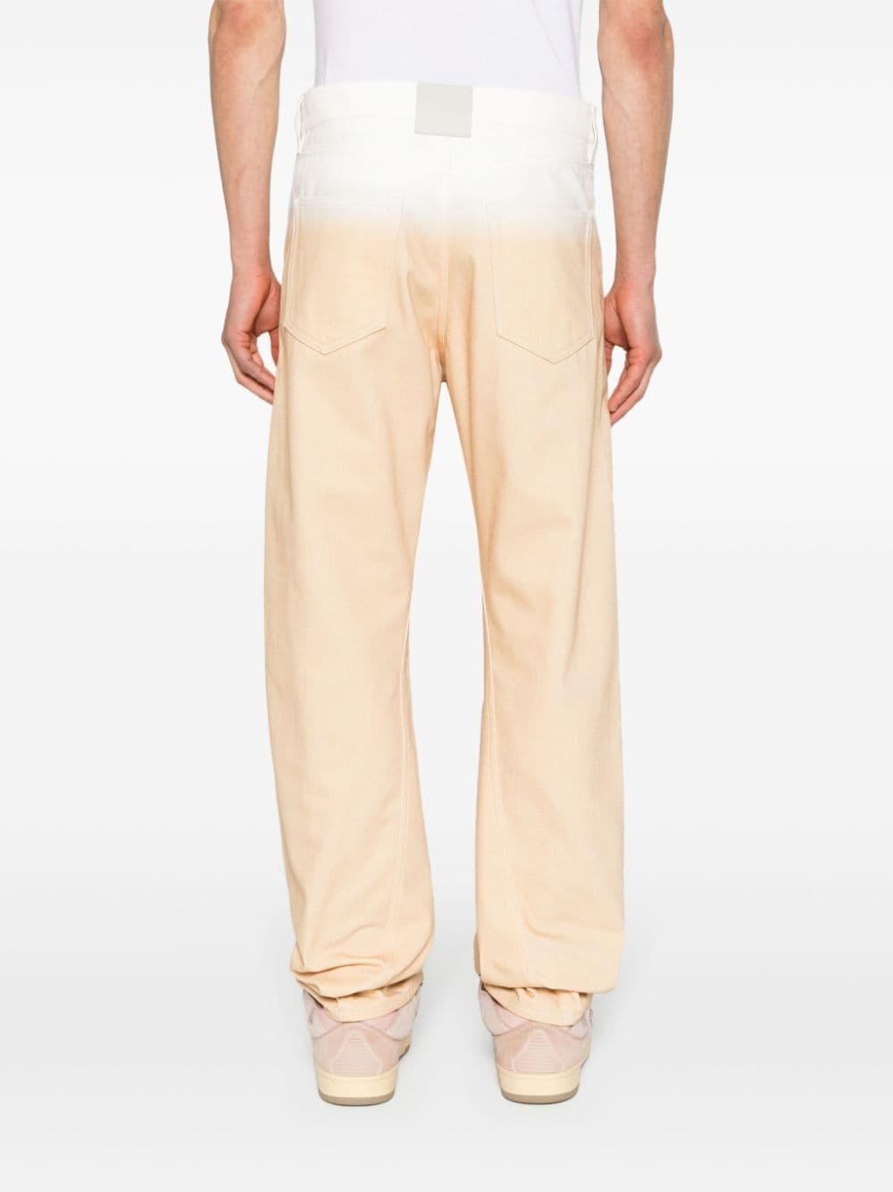 mid-rise straight-leg jeans - 4