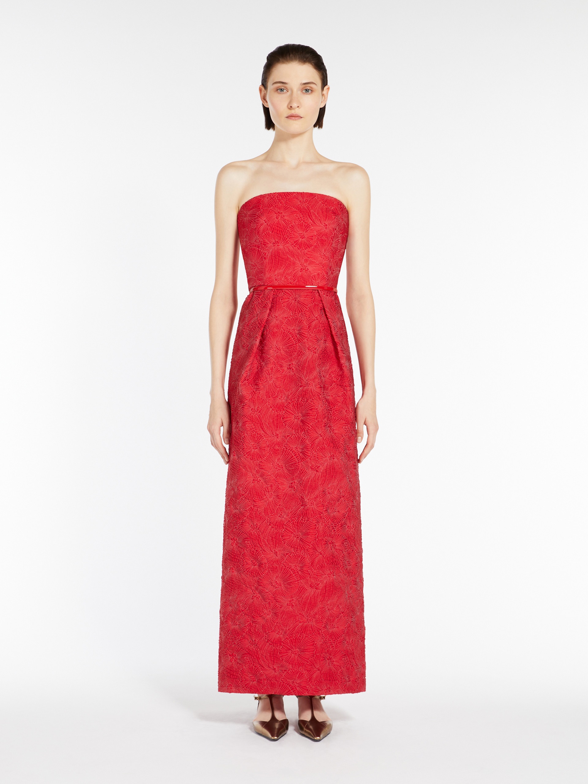 MANTO Cloqué bustier dress - 3