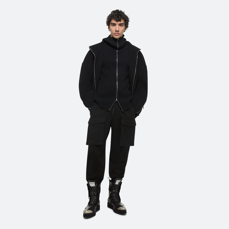 Helmut Lang DOUBLE-FACED COCOON ZIP-UP outlook