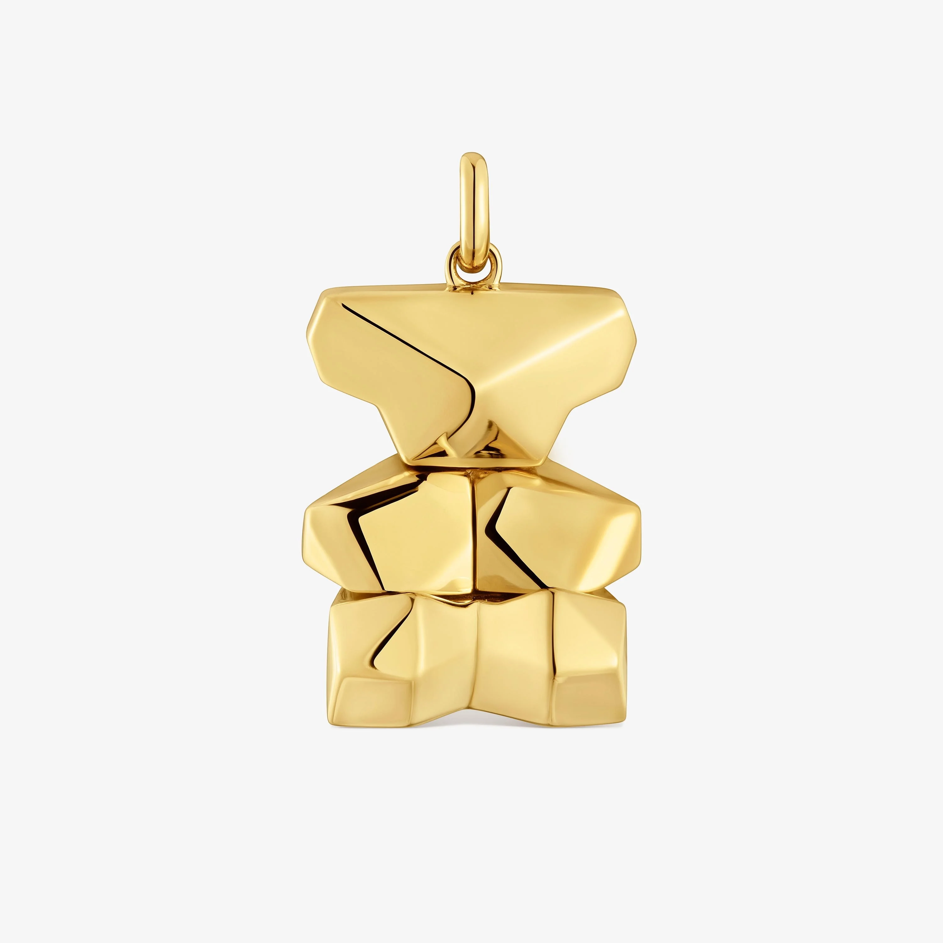 Cube-bear Pendant with 18K gold vermeil TOUS Sweet 40s - 1