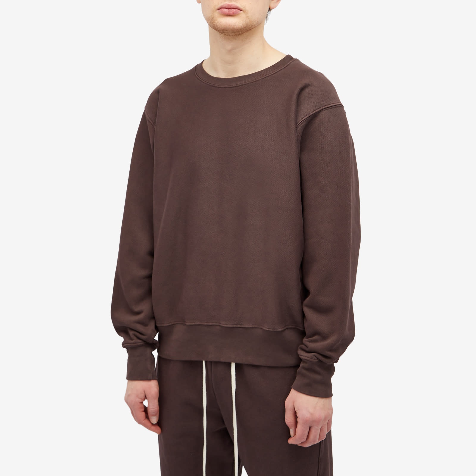 【Les Tien】 Croppedフードセーターシャツ Heavyweight Raw Cropped Hoodie – L E S T I E N