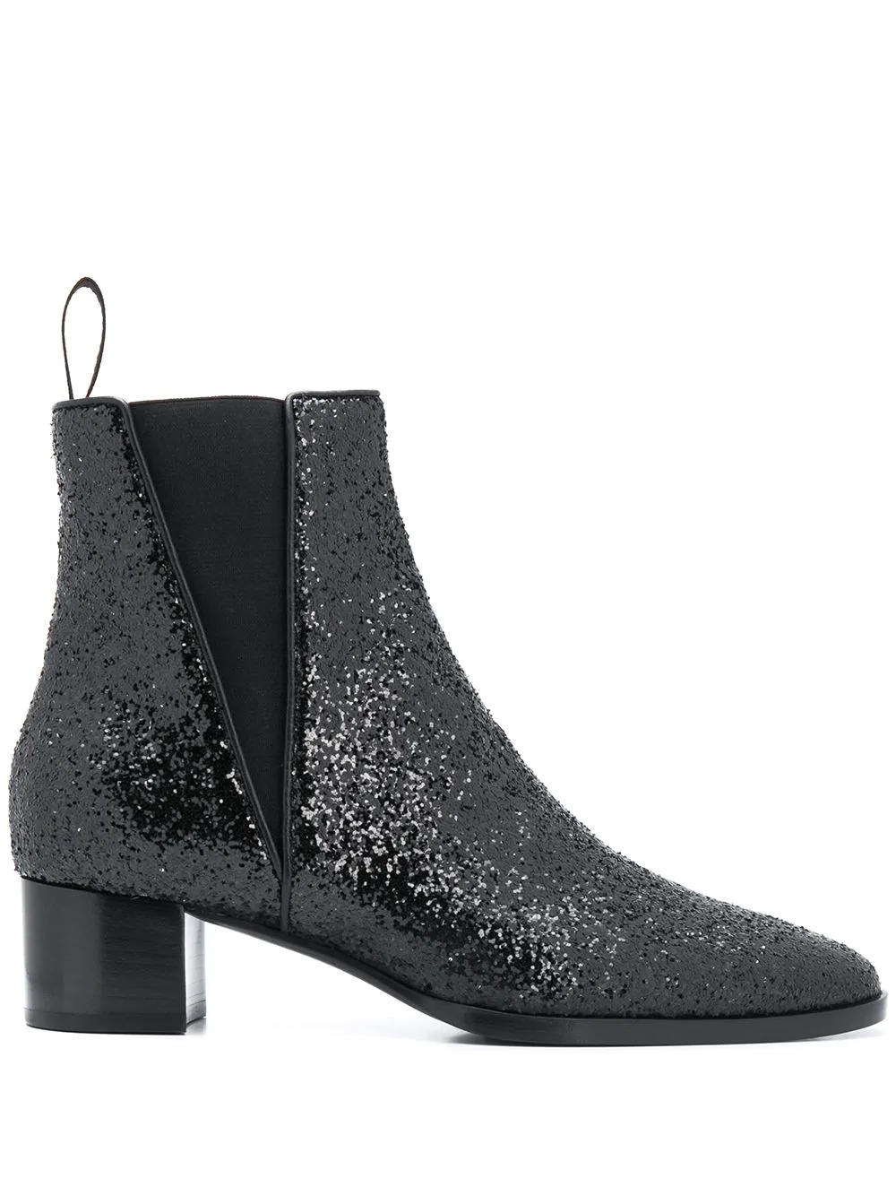 glitter detail ankle boots - 1