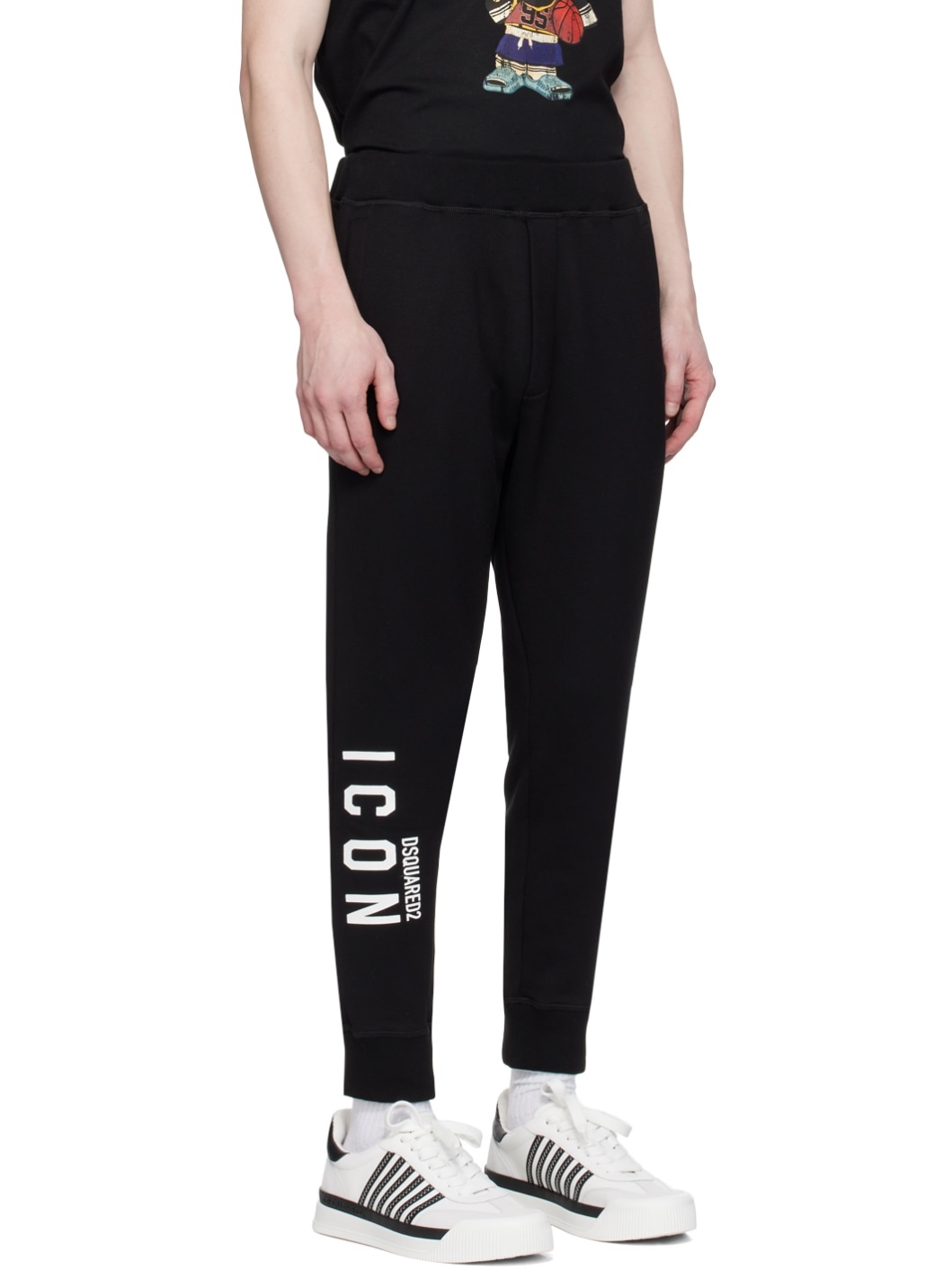 Black 'Icon' Ski Sweatpants - 2