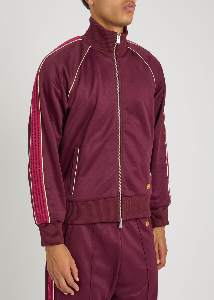 Wales Bonner Logo-embroidered Satin-jersey Track Jacket - 2