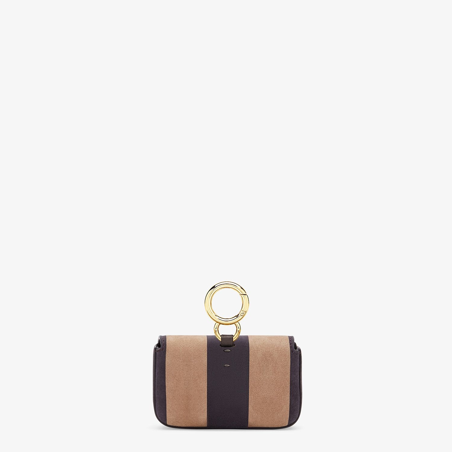 Charm in brown nubuck leather - 4