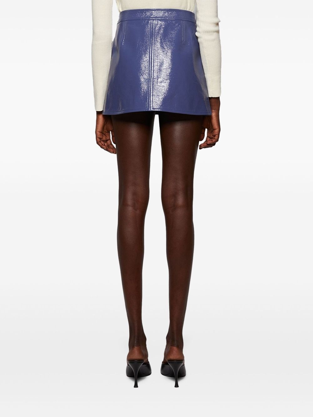 logo mini skirt - 5