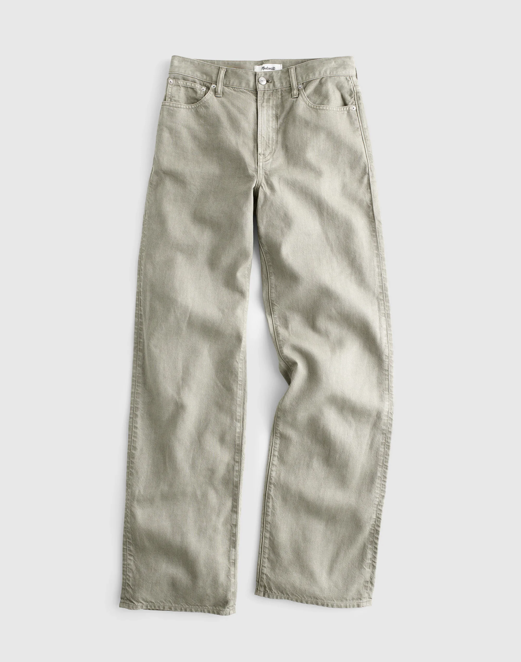 The Perfect Vintage Wide-Leg Jean in Airy Denim - 1