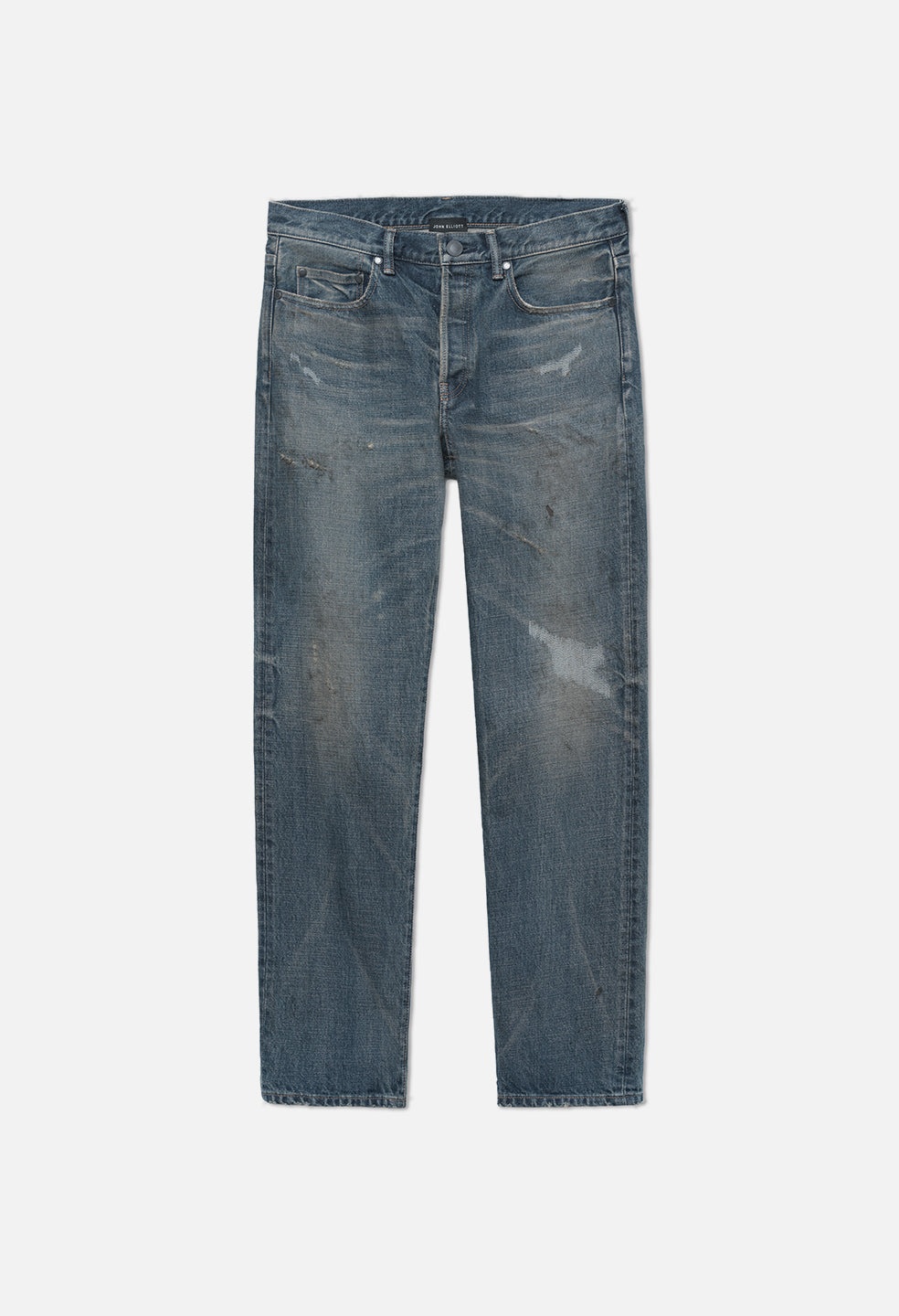 JOHN ELLIOTT The Daze Straight-Leg Paint-Splattered Jeans for Men