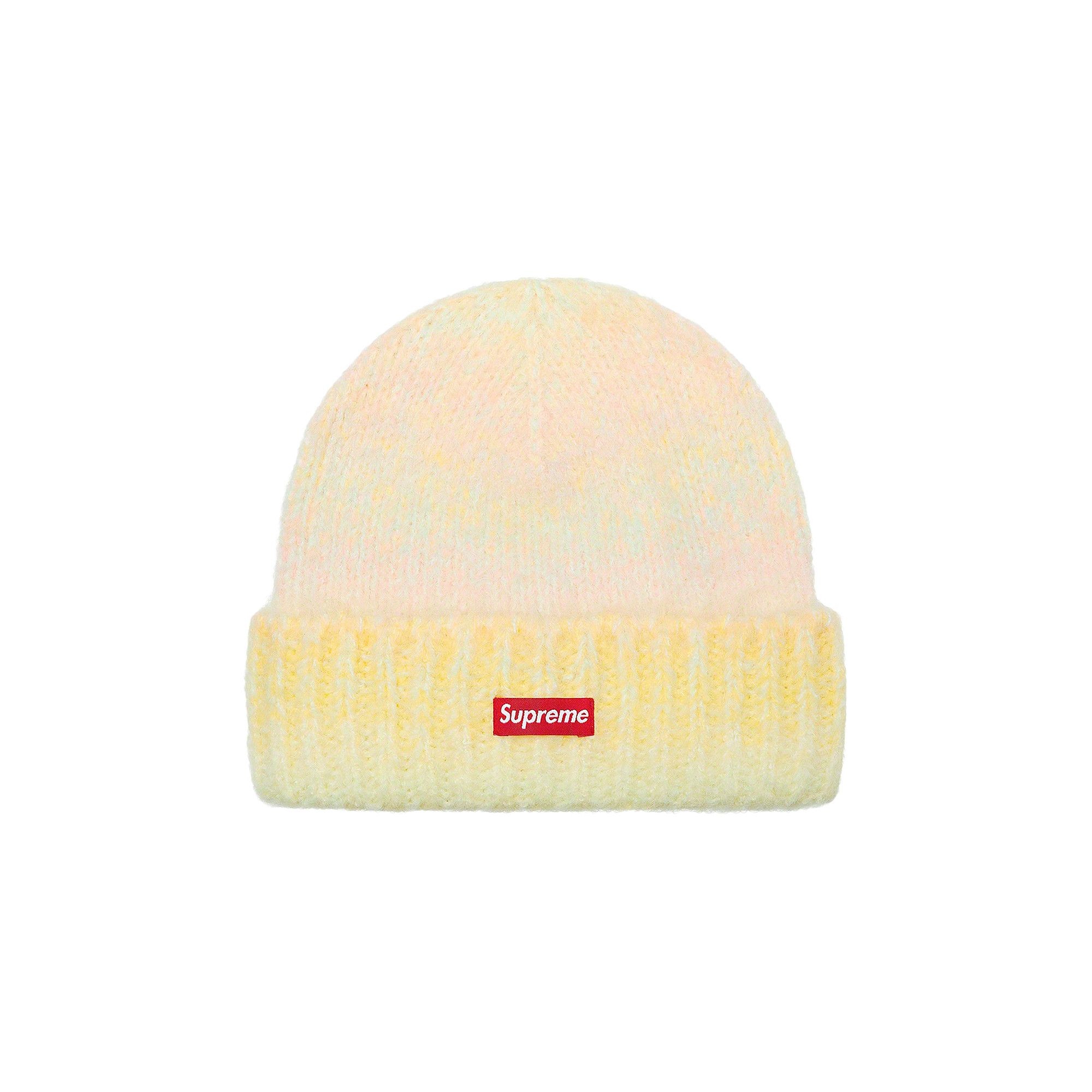 Supreme Gradient Stripe Beanie 'Yellow' - 1