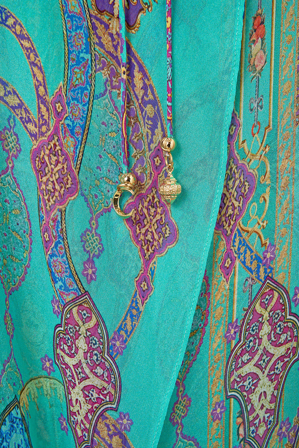MINI DRESS WITH LONG OVERLAY THE CONCUBINES CORRIDOR - 7