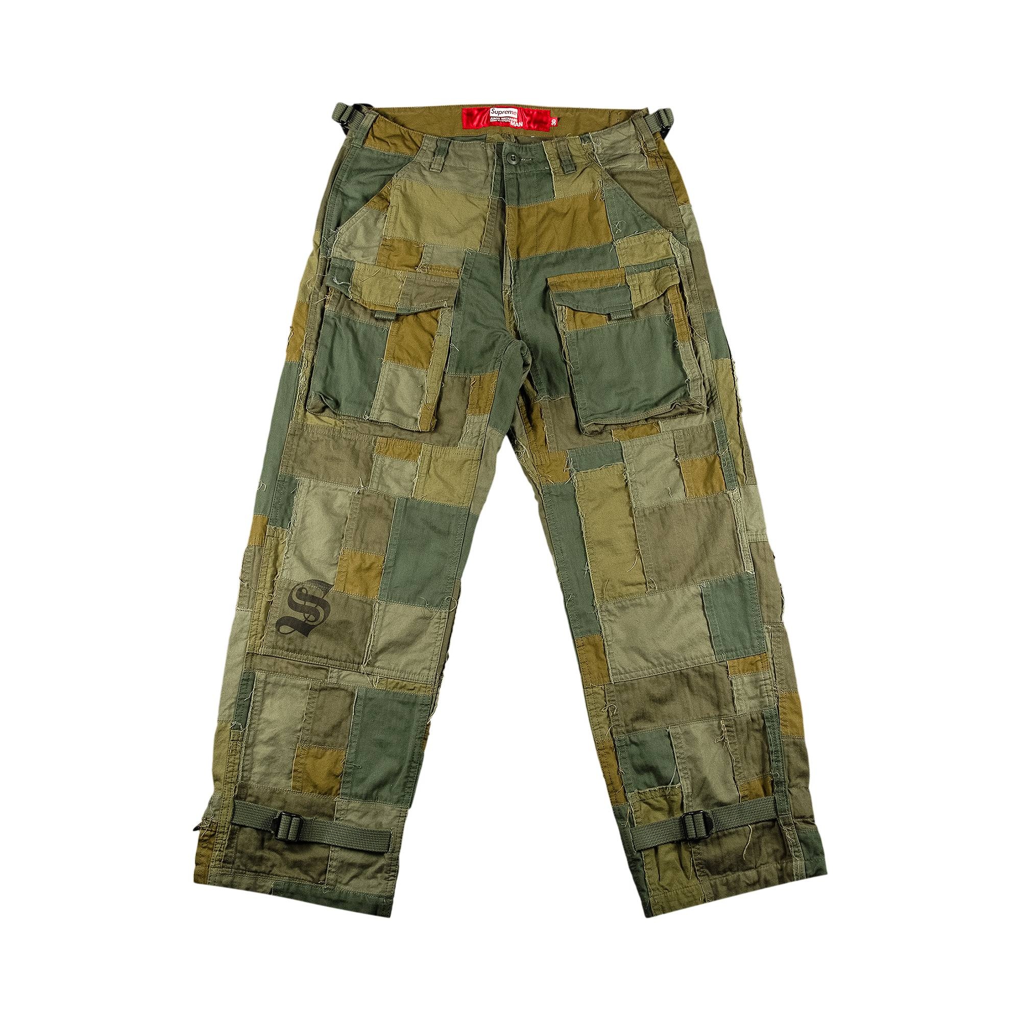 Supreme x Junya Watanabe x Comme des Garçons MAN Patchwork Cargo Pant  'Olive'