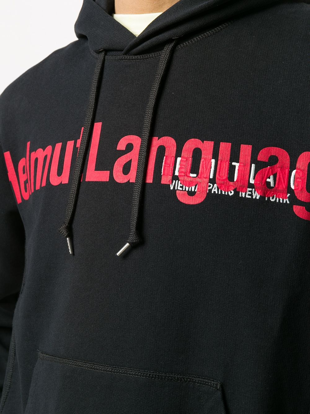 language print hoodie - 5