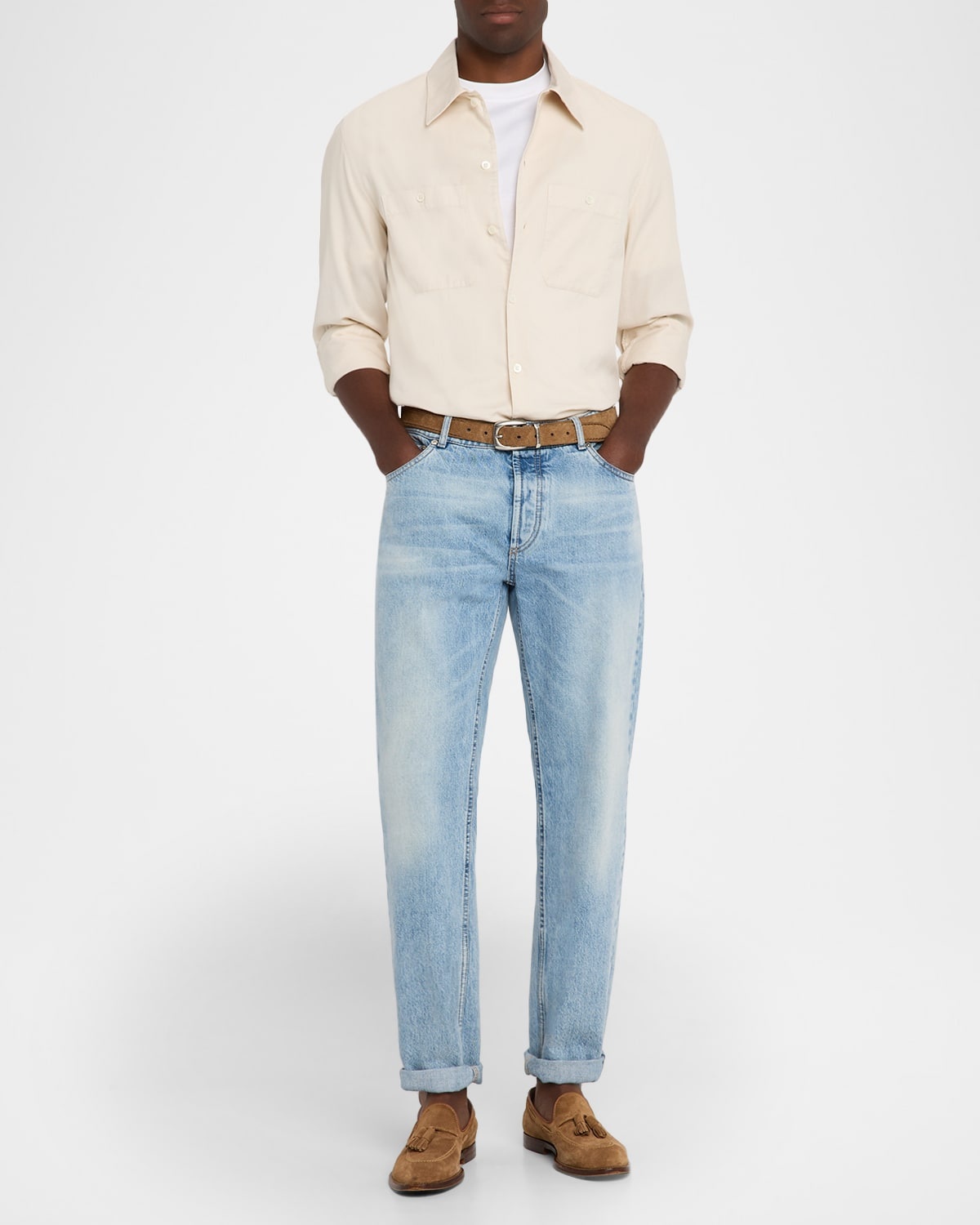 Men's High Summer Capsule Cotton Button-Down Shirt - 2