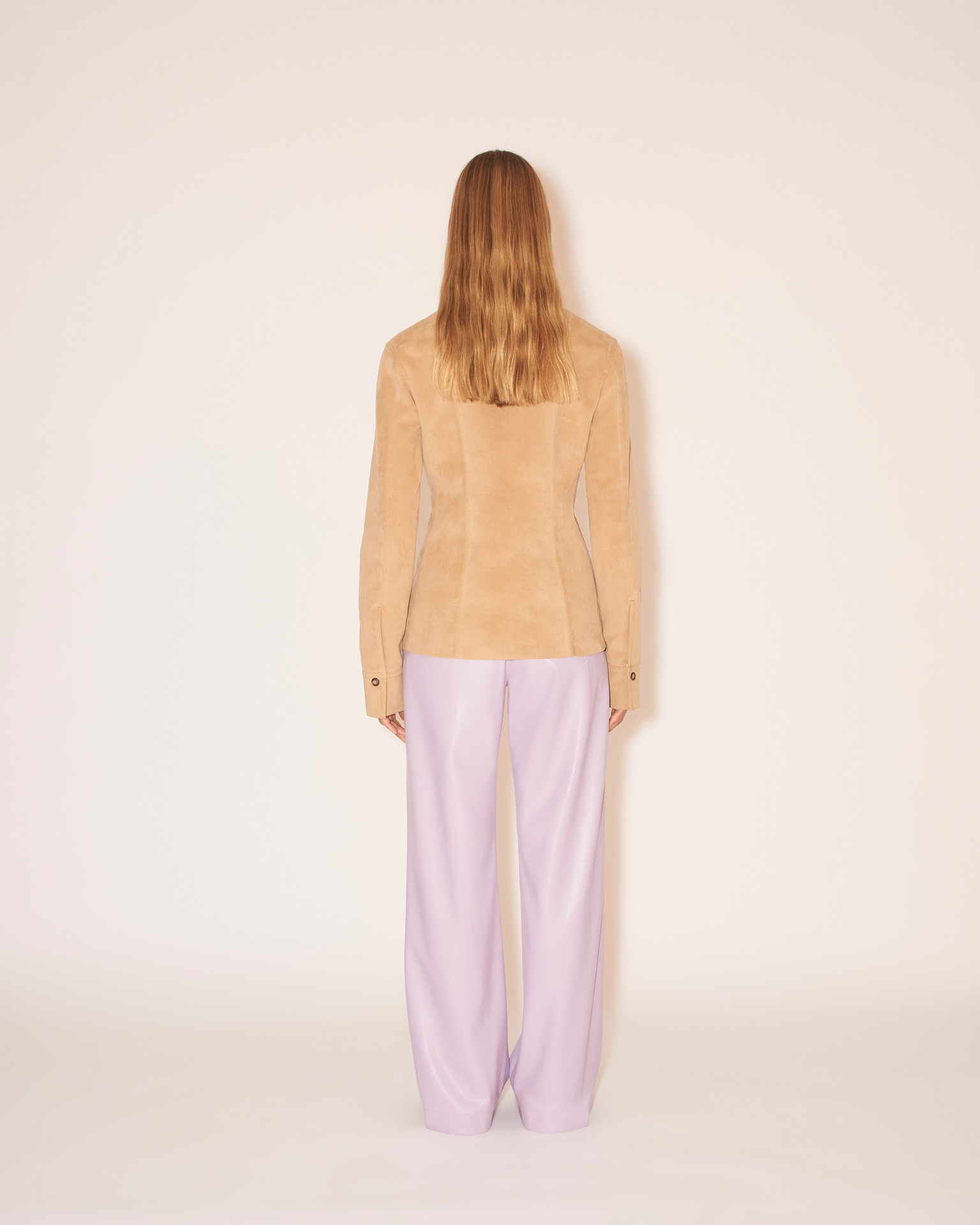 ENIA - Suede jacket - Sand/brown - 6