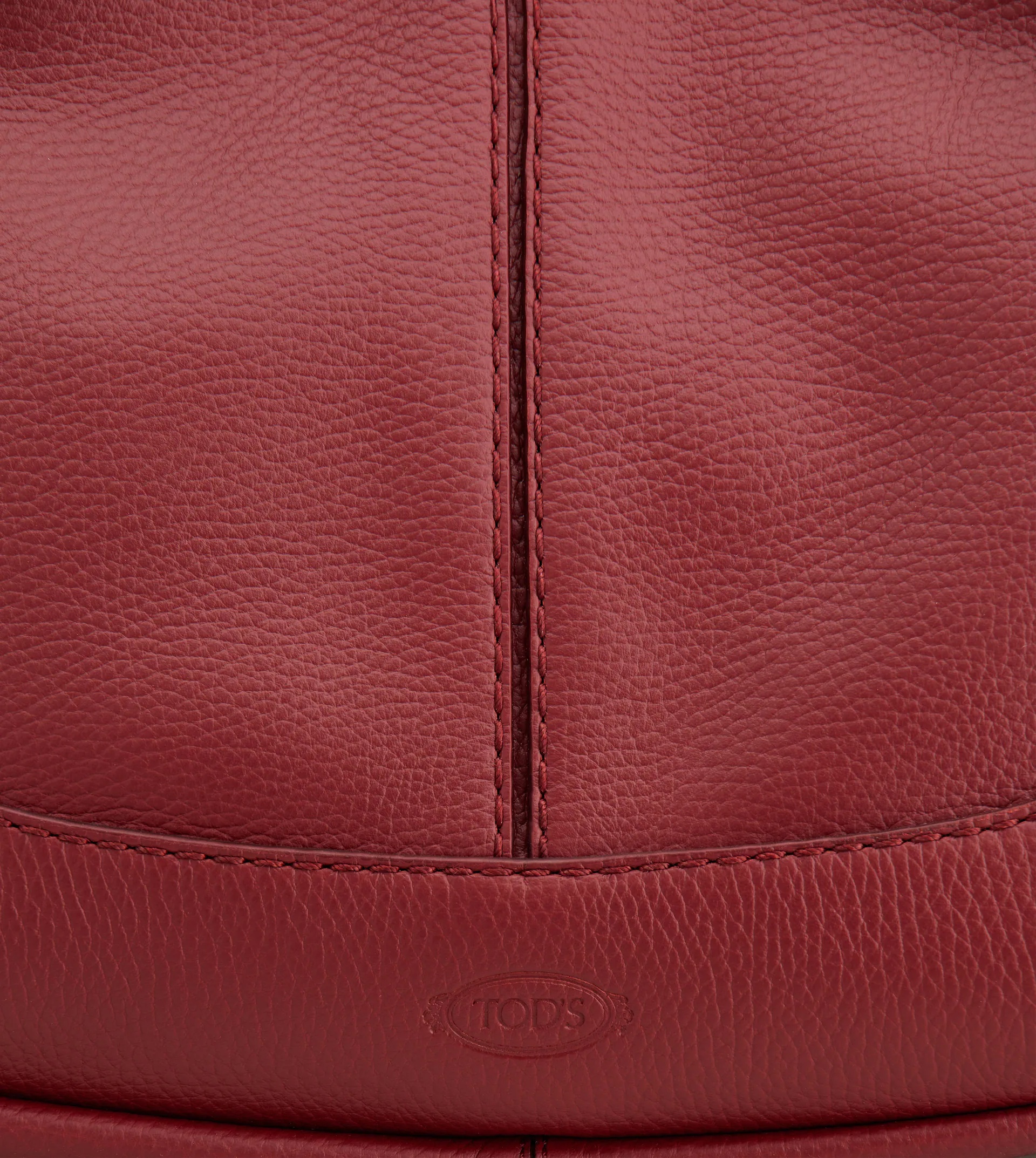 TOD'S SHIRT HOBO BAG MEDIUM - RED - 5