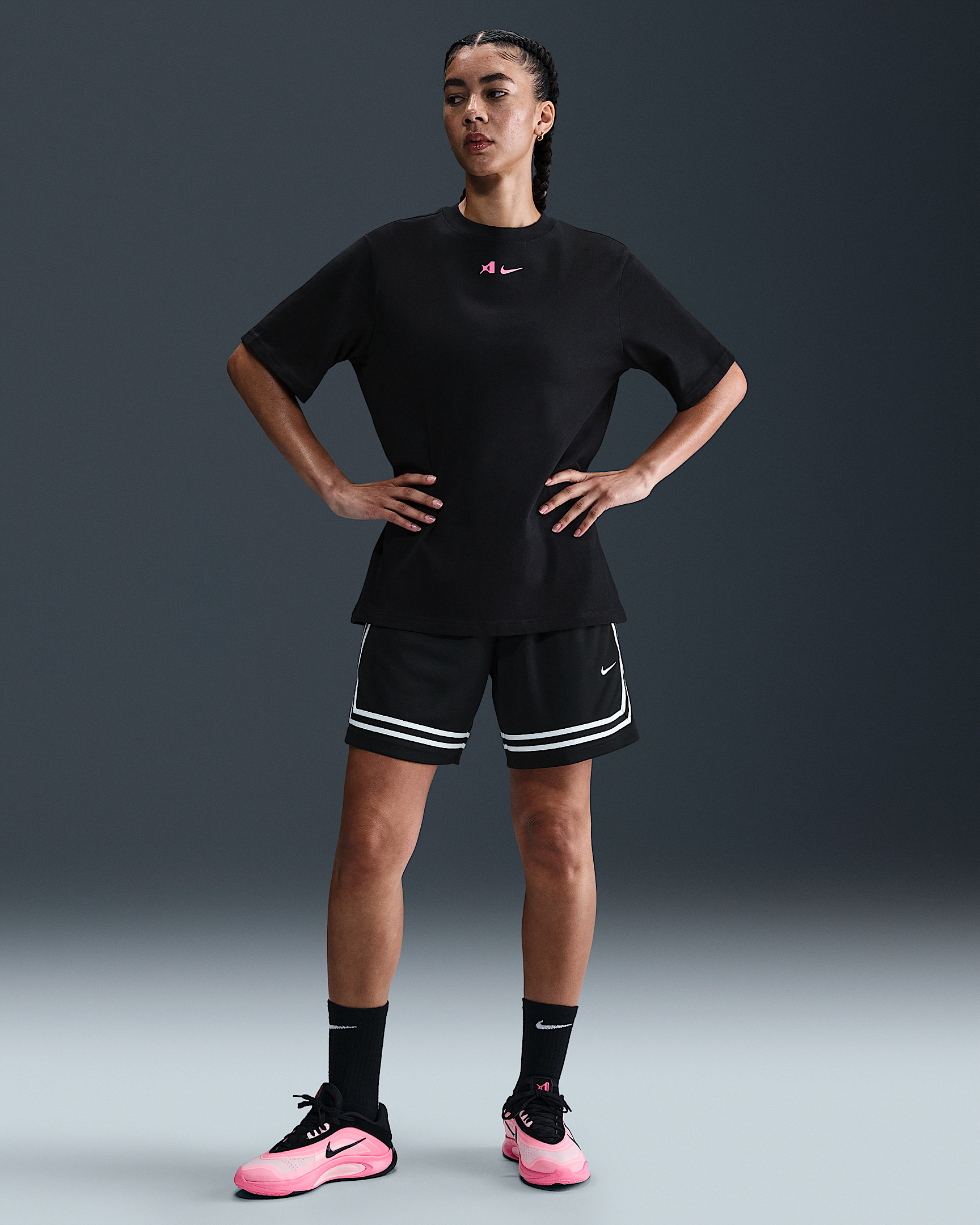 A'ja Wilson Women's Loose Short-Sleeve T-Shirt - 4