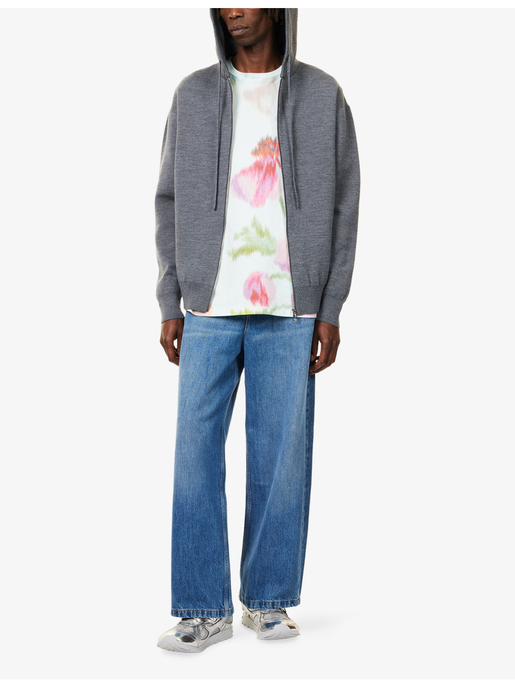 Anagram Relaxed-Fit Stretch-Wool Blend Hoody - 2