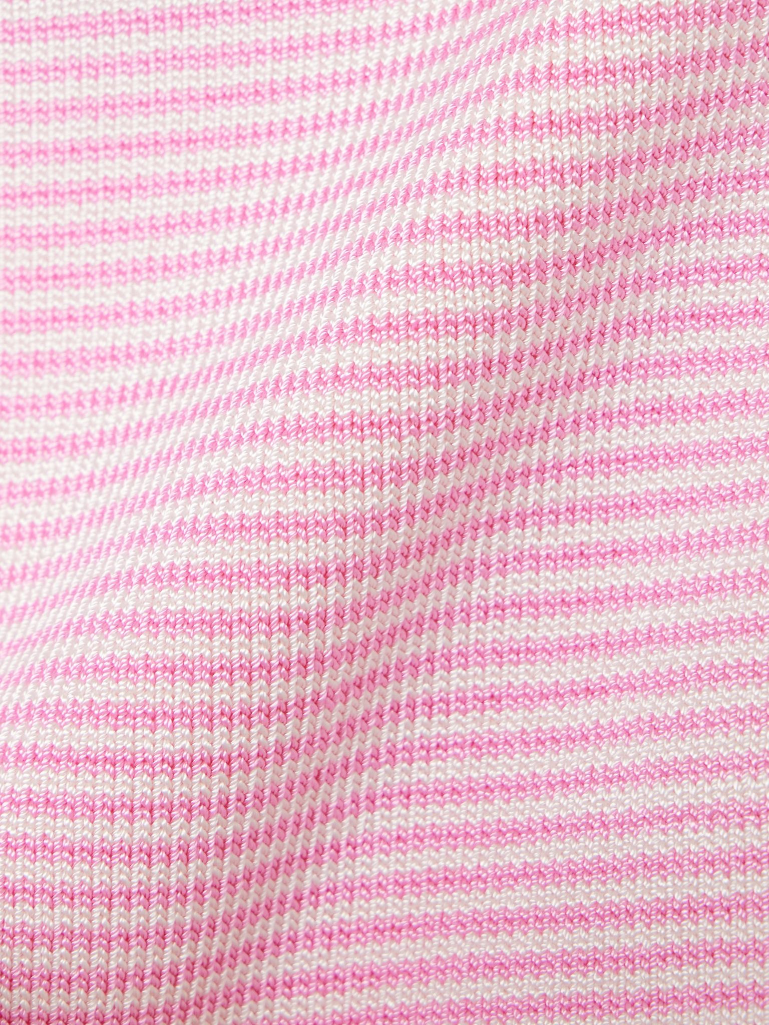 Strapless striped knitted top Pink - 4