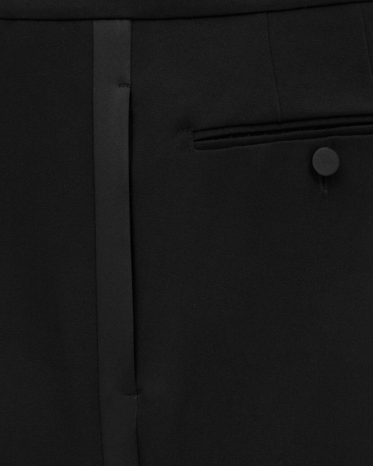 TUXEDO STRAIGHT PANTS IN GRAIN DE POUDRE - 3