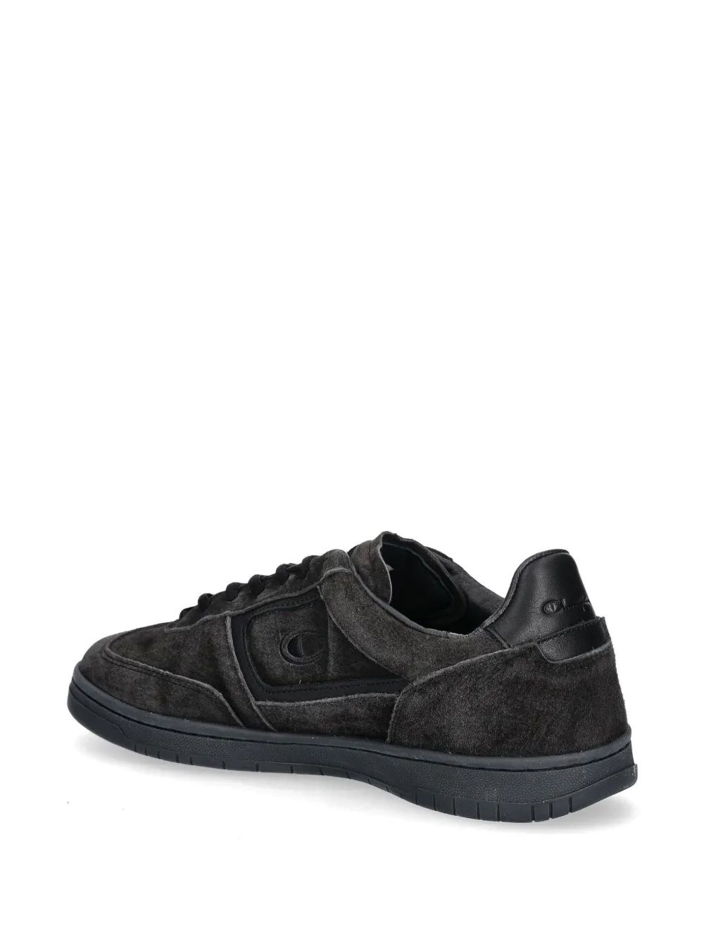 logo-embroidery sneakers - 3
