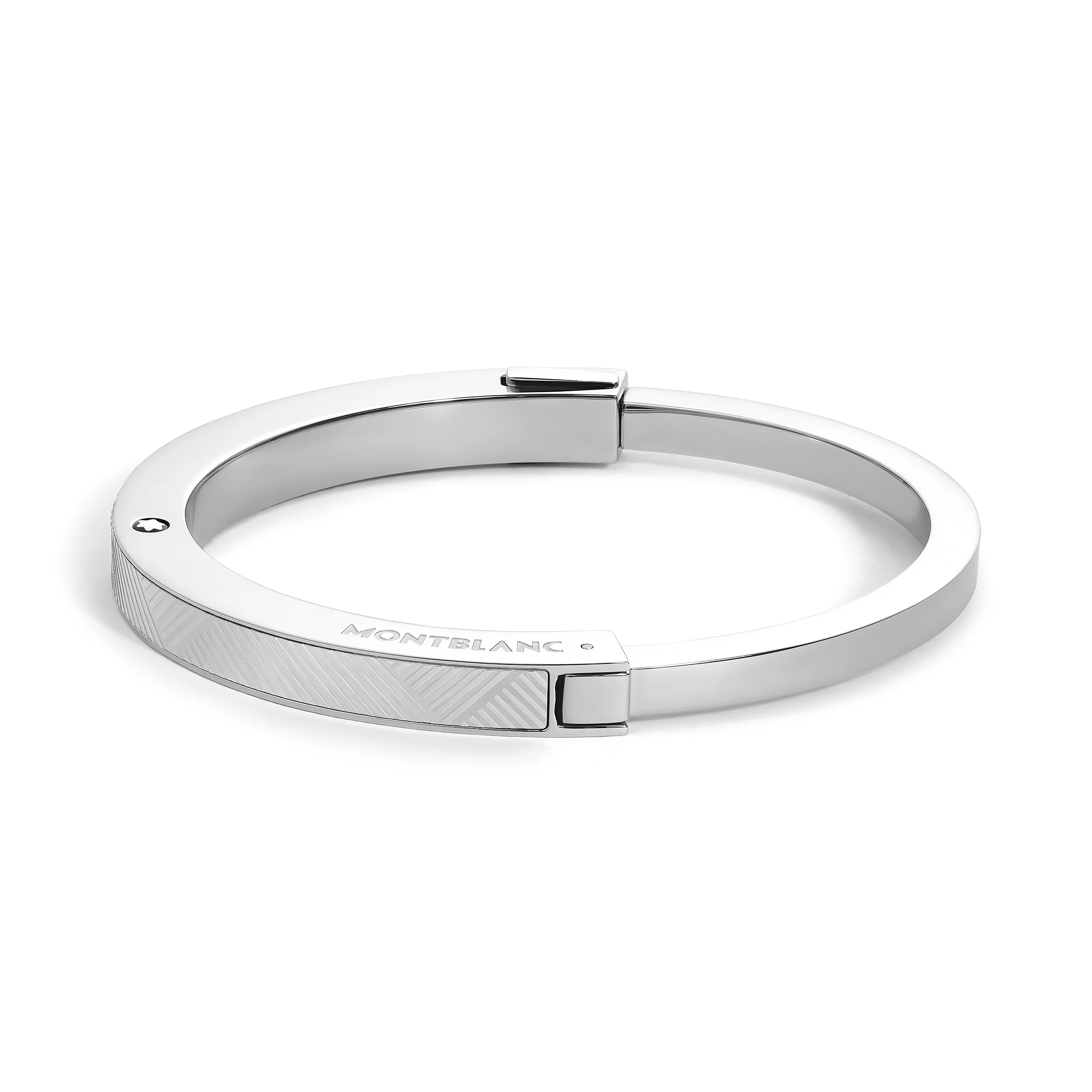 BANGLE IN STEEL WITH EXTREME PATTERN - 1