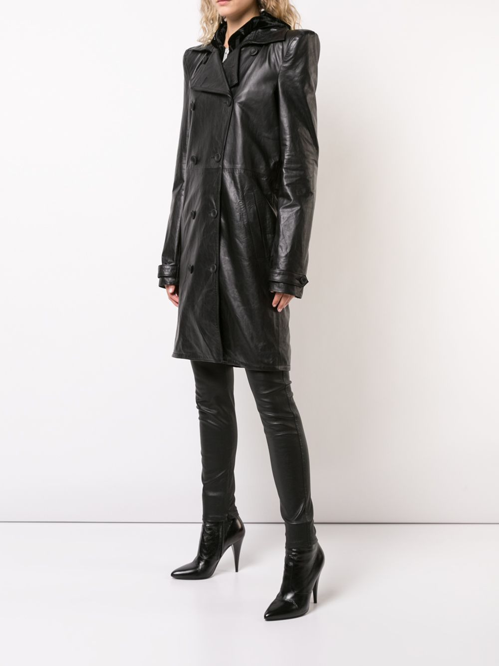 double breasted coat - 3