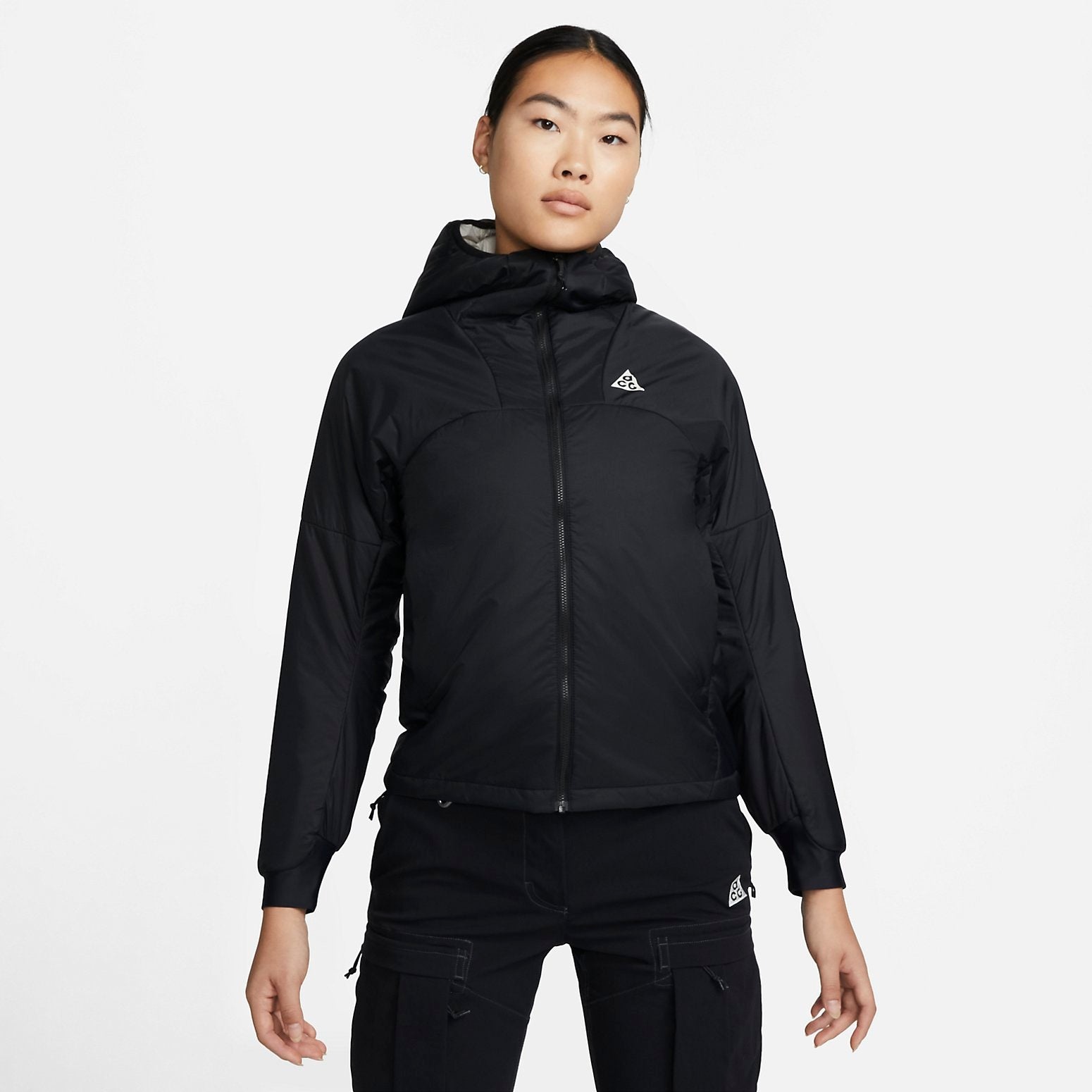 (WMNS) Nike ACG Therma-FIT ADV Rope De Dope Jacket Asia Sizing 'Black' DQ5841-010 - 2