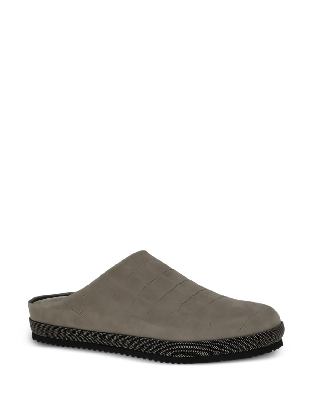 Monili chain-detail flat mules - 3