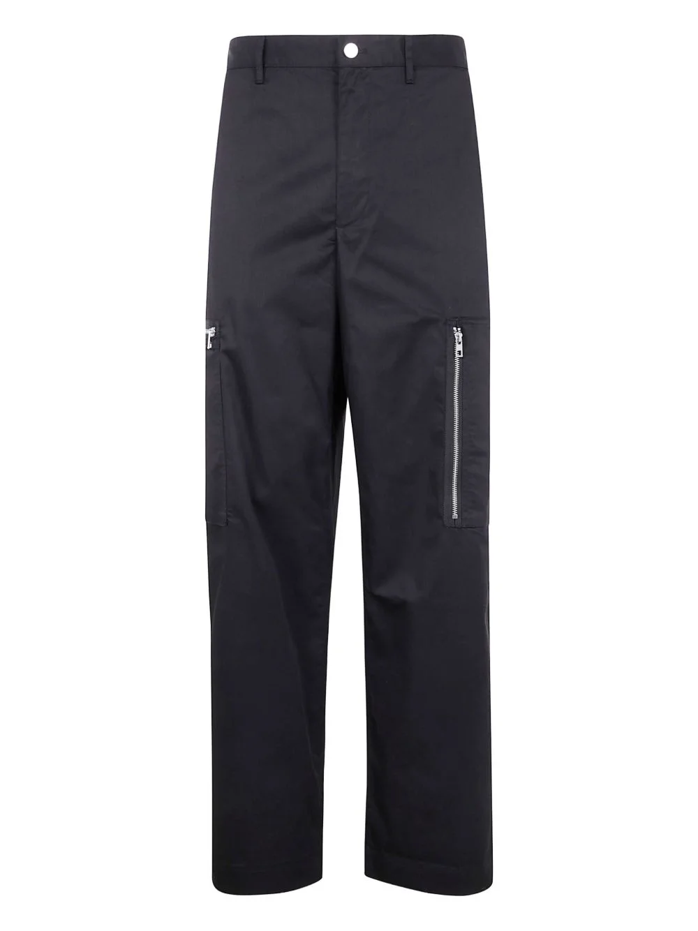 zip-pocket cargo trousers - 1