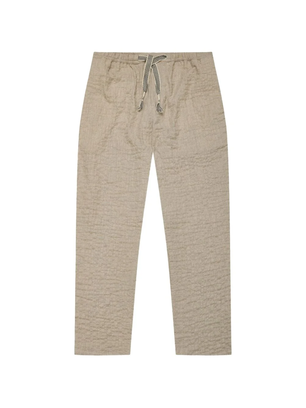 Sonoran drawstring-detail textured cotton trousers - 1