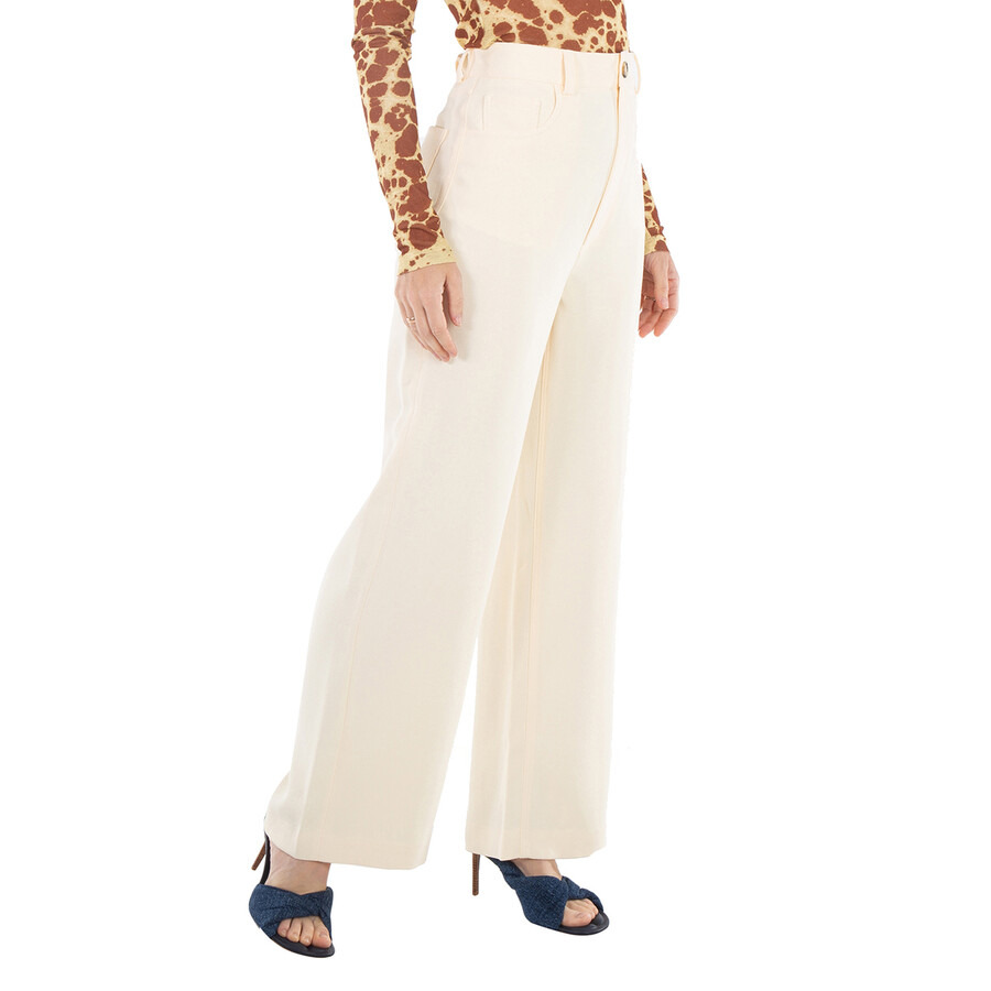 Nanushka Ladies Josine Boucle Crepe Baggy Pants - 4