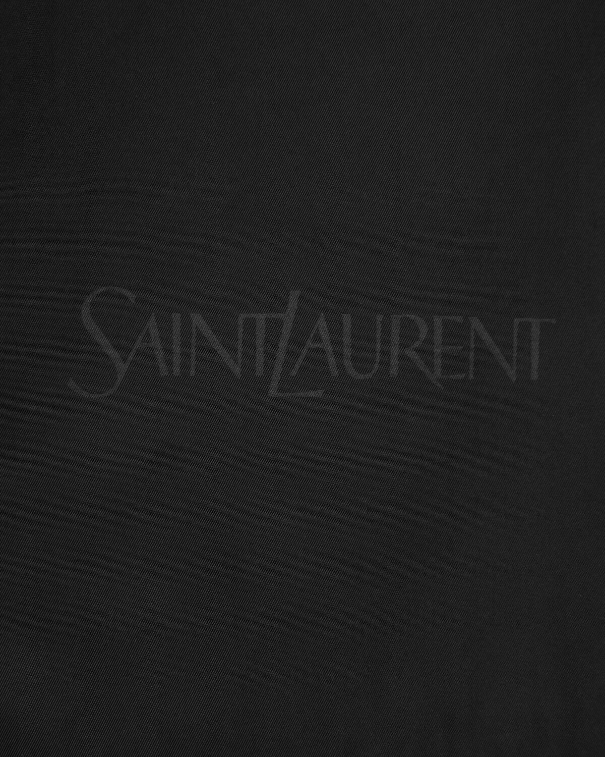SAINT LAURENT PARKA IN SERGE - 4