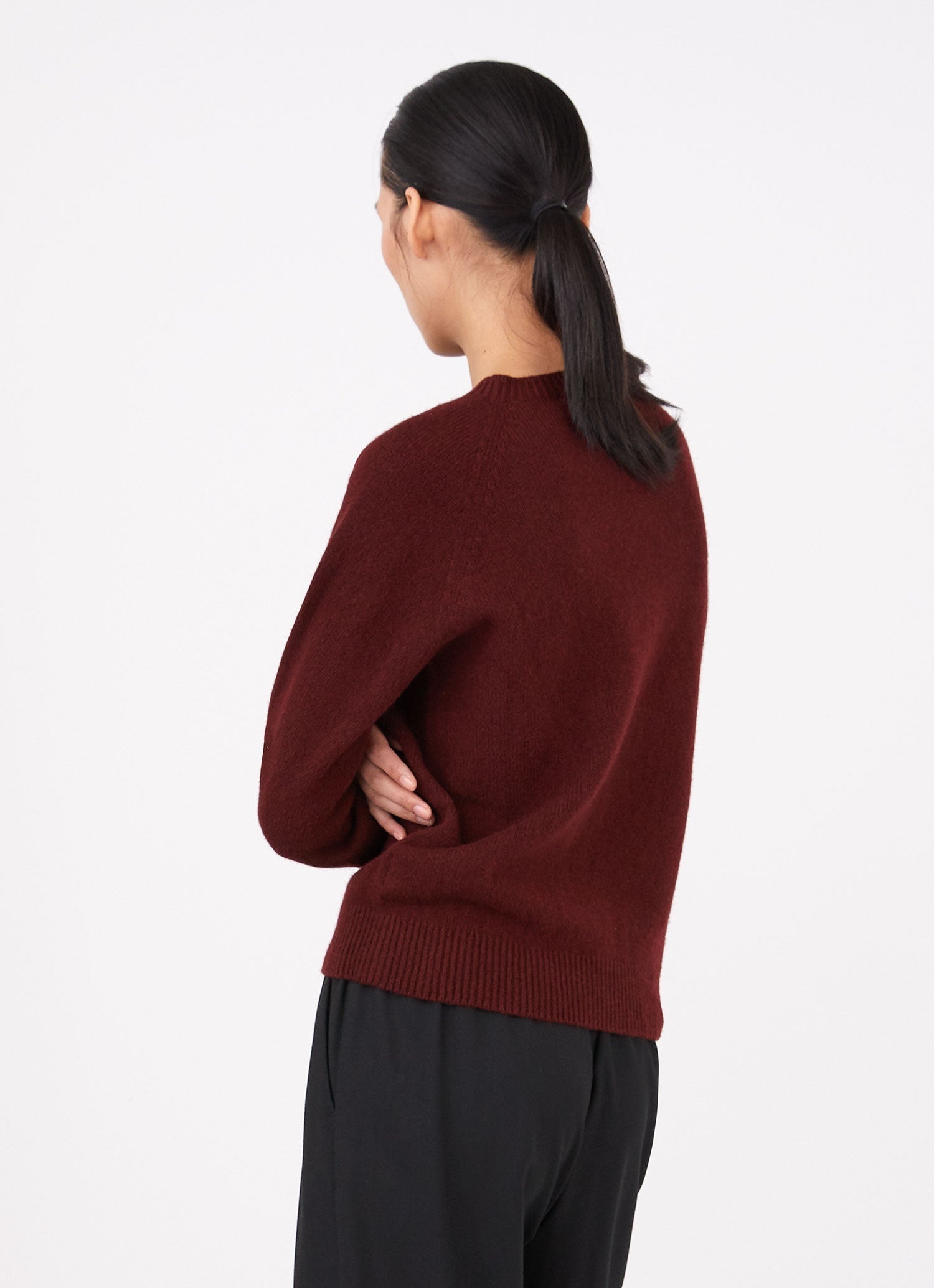 Lambswool Crew Neck Jumper - 4