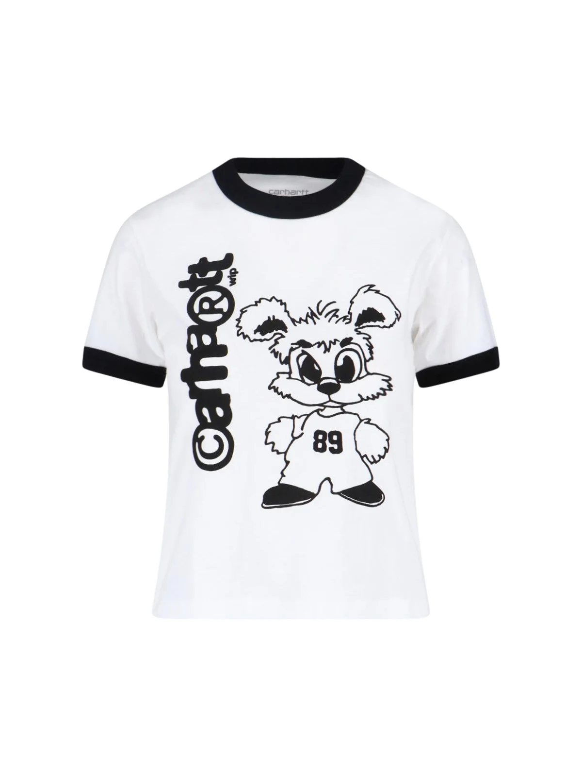 'W' S/S IP RINGER' T-SHIRT - 1