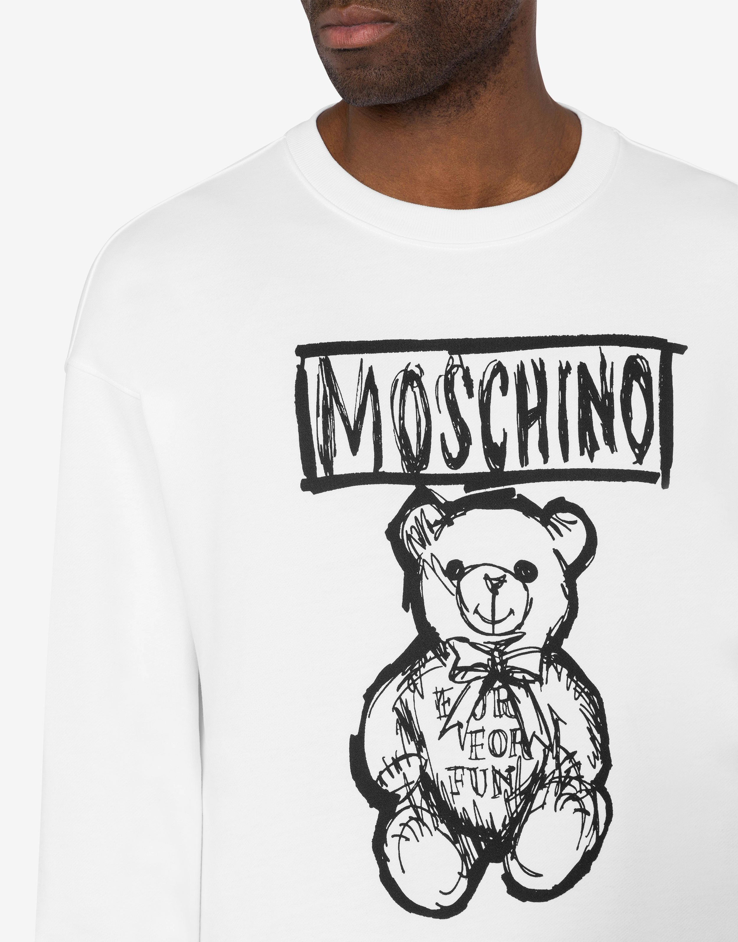 MOSCHINO TEDDY BEAR SWEATSHIRT - 4