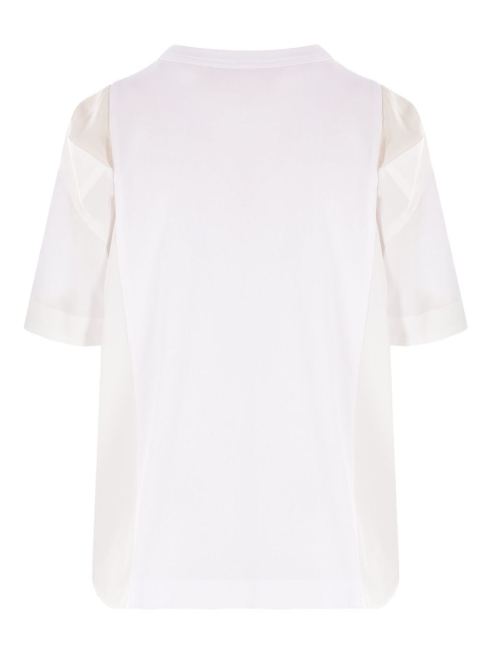 panelled T-shirt - 2