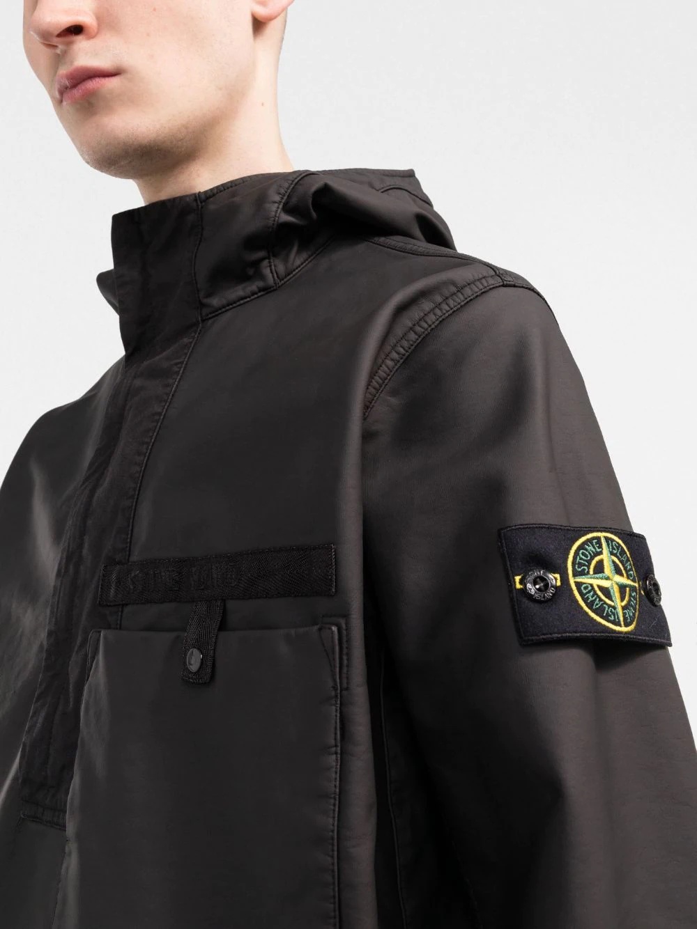 Compass-patch hooded jacket - 5