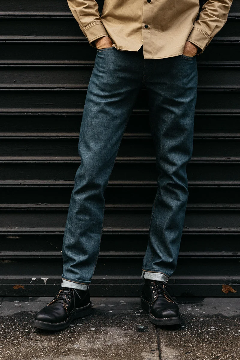 The Pen Slim - 70s Blue Raw 14oz Selvedge - 1