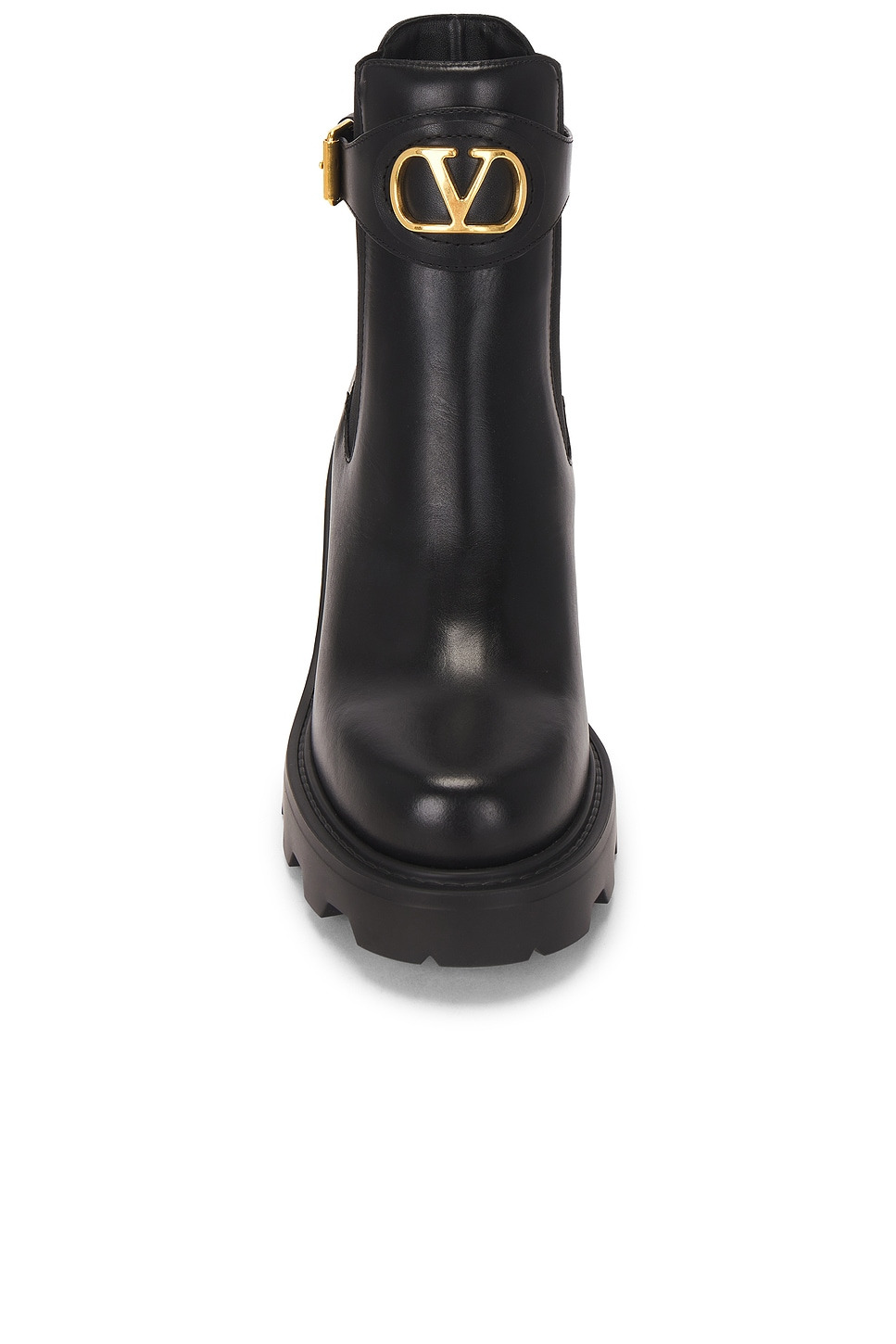 V Logo Signature Beatle Boot - 4