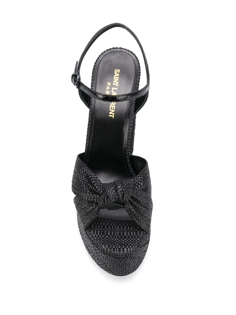 woven platform sandals - 4