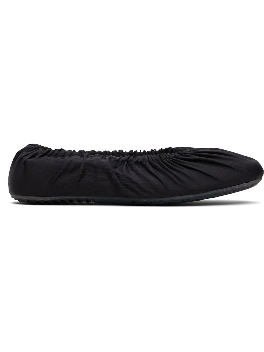 Black Layered Ballerina Flats - 1