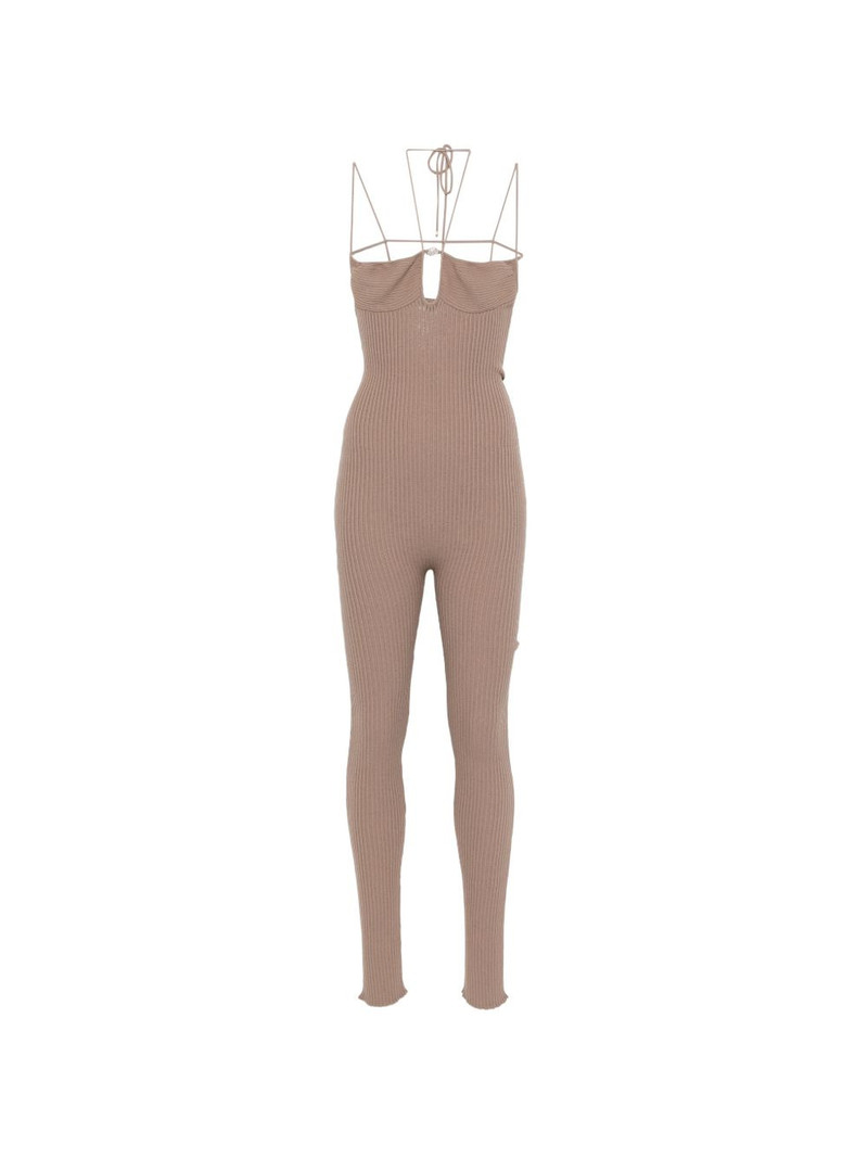 cut-out ribbed jumpsuit 1